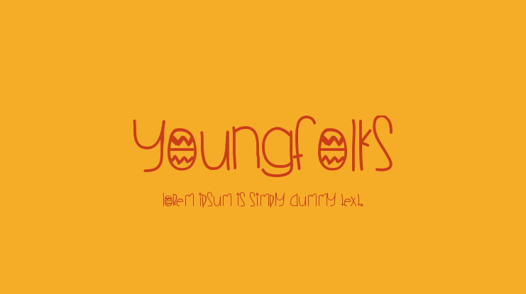YoungFolks Font