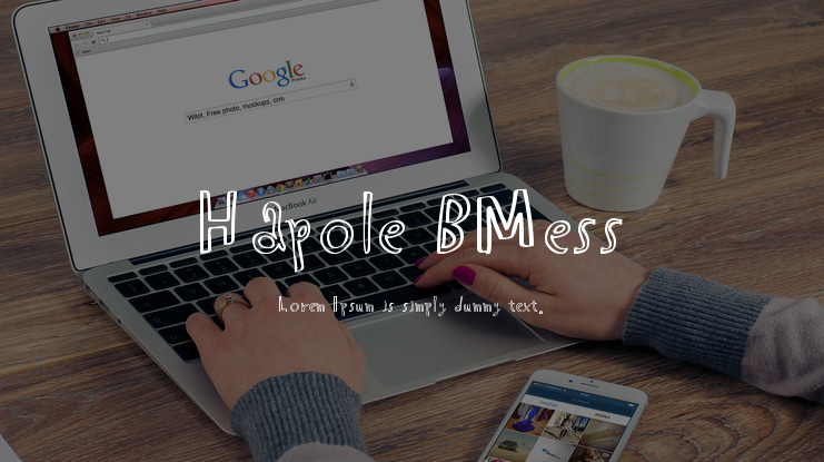 Hapole BMess Font