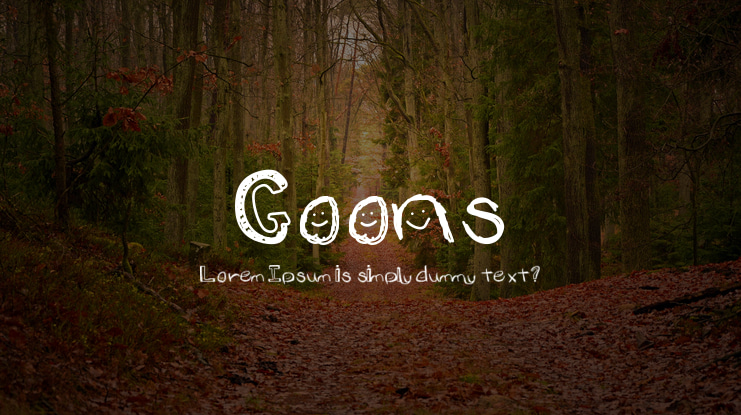 Goons Font