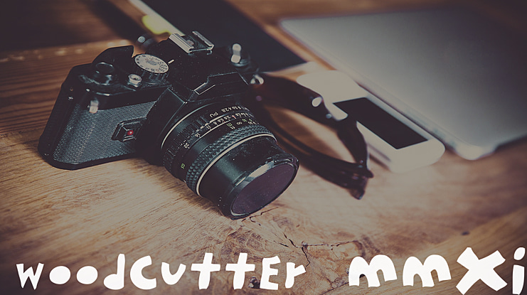 woodcutter MMXII Font