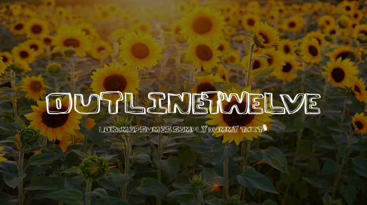 OutlineTwelve Font