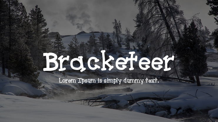 Bracketeer Font