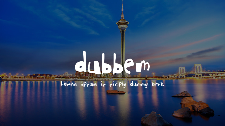 dubbem Font