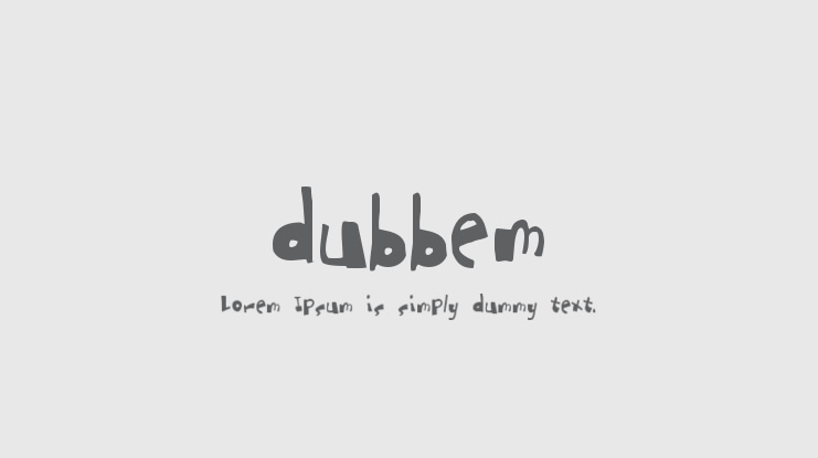 dubbem Font