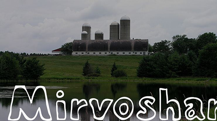Mirvoshar Font