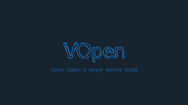 VOpen Font
