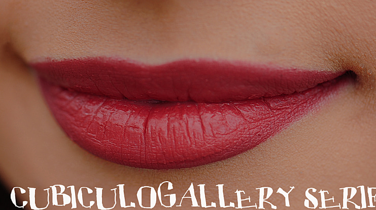 CUBICULOGALLERY SERIF Font