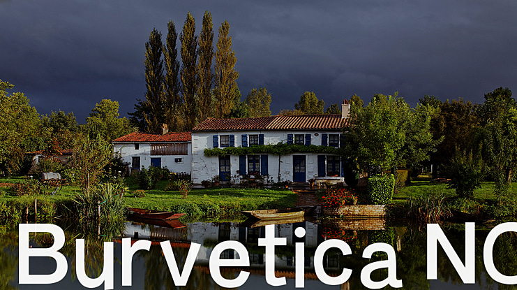 Burvetica NC Font Family