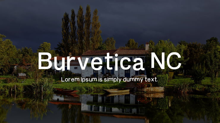 Burvetica NC Font Family