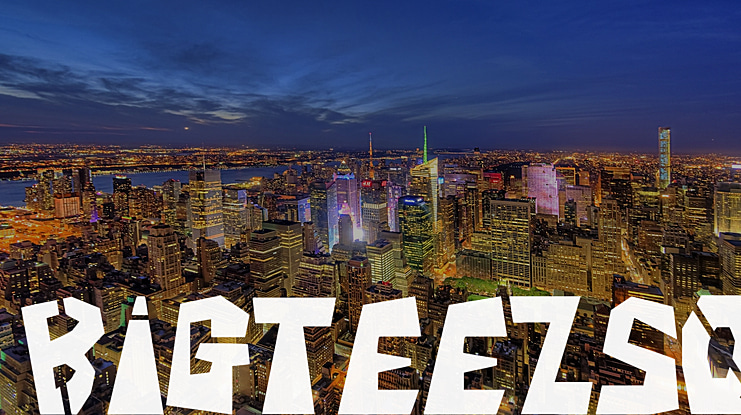 BigTeezSq Font