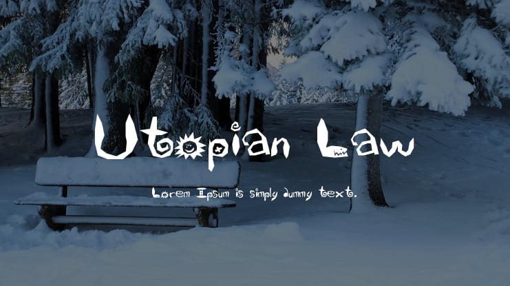 Utopian Law Font