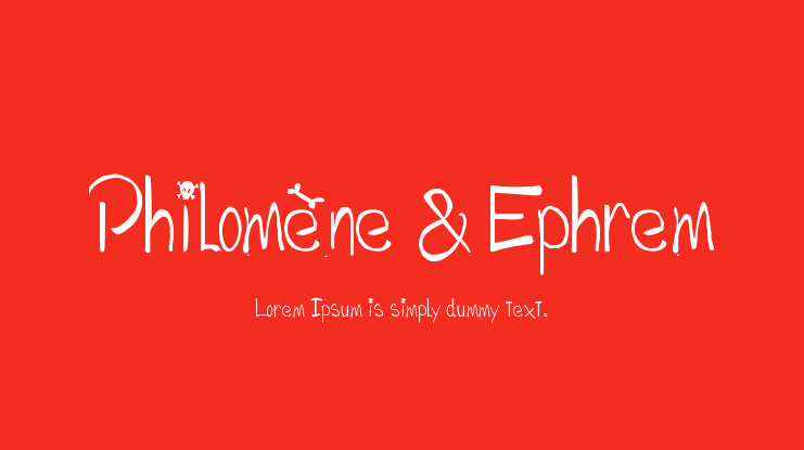 Philomène & Ephrem Font