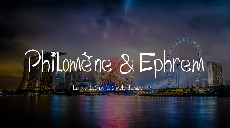 Philomène & Ephrem Font