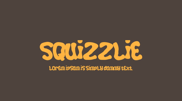 Squizzlie Font