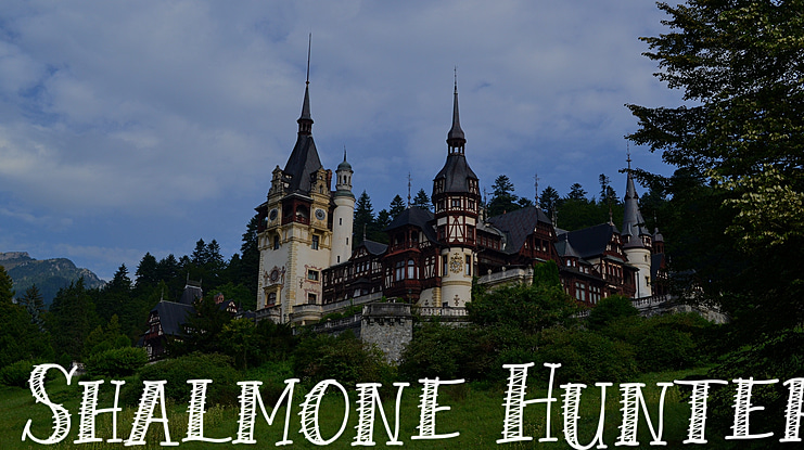 Shalmone Hunter Font