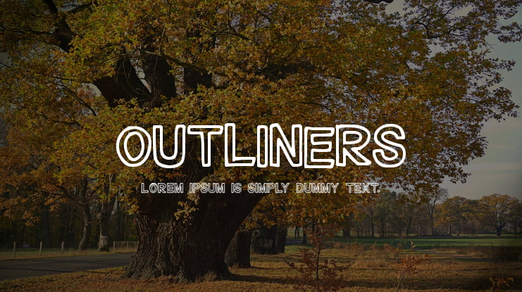 Outliners Font
