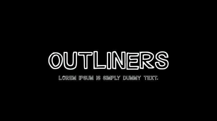 Outliners Font