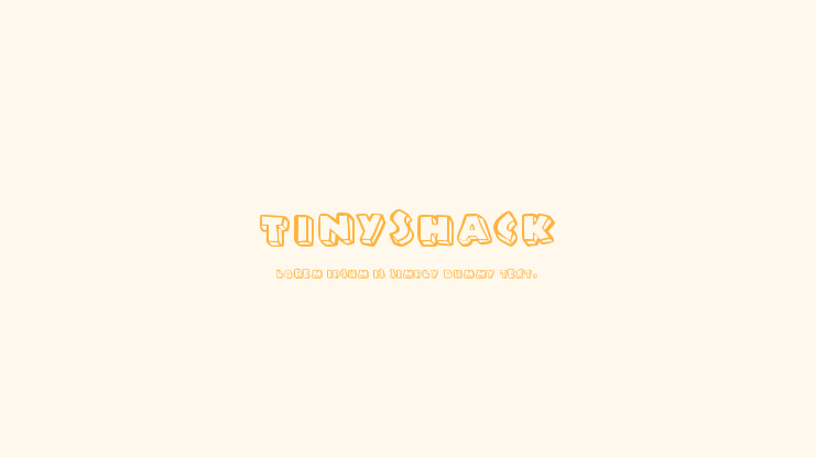 TinyShack Font