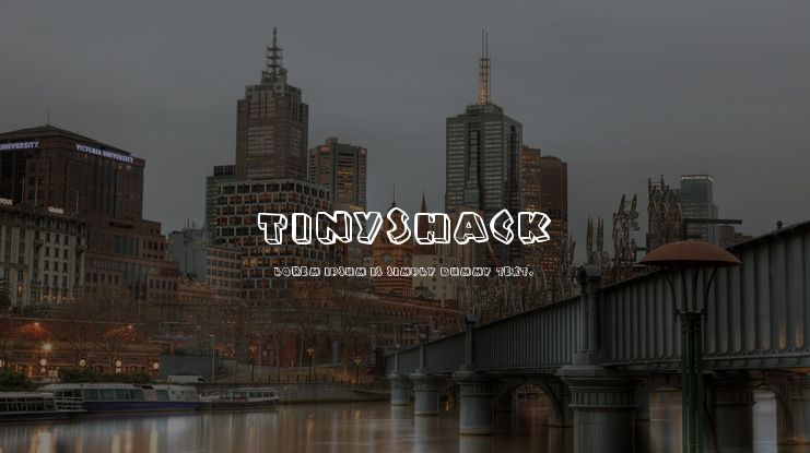 TinyShack Font
