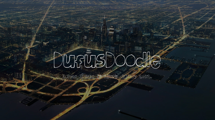 DufusDoodle Font