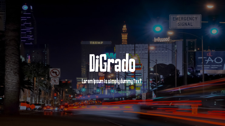 DiGrado Font