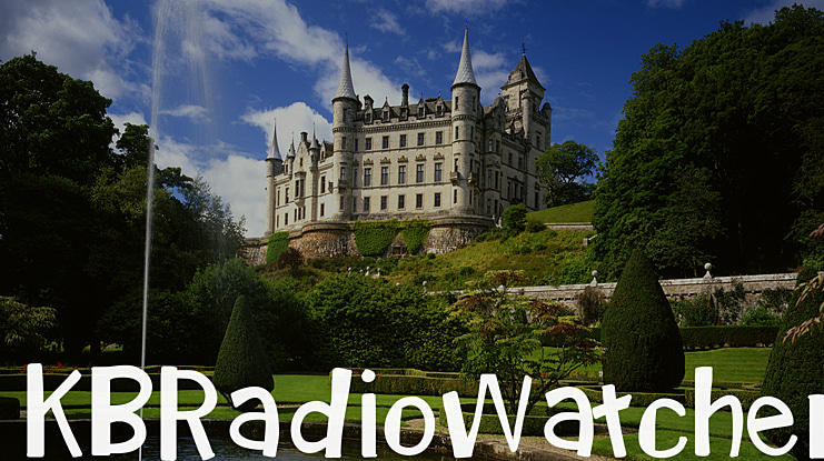 KBRadioWatcher Font