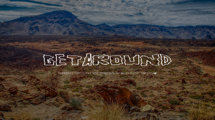 GetAround Font
