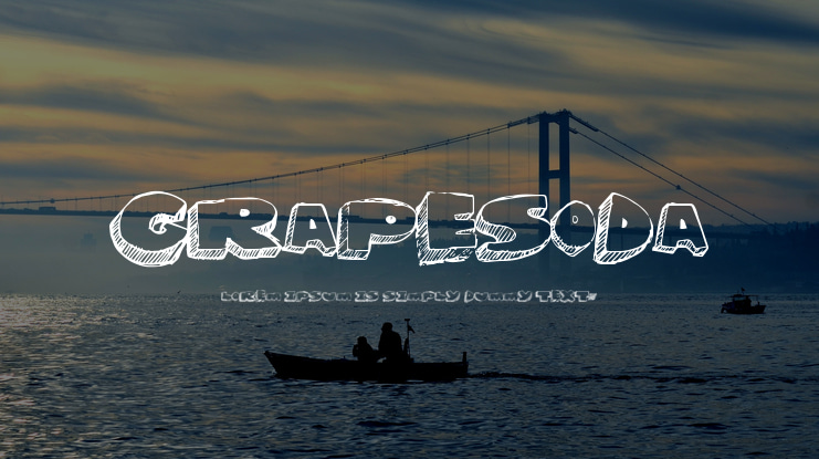 GrapeSoda Font