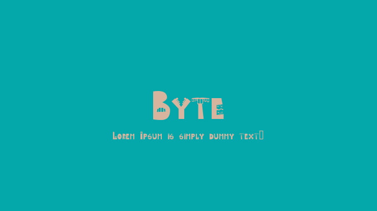 Byte Font