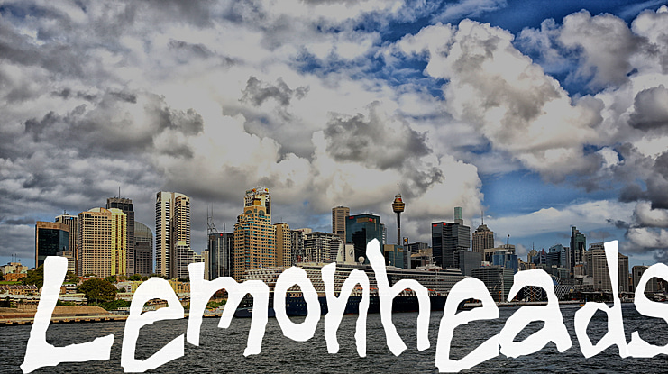 Lemonheads Font