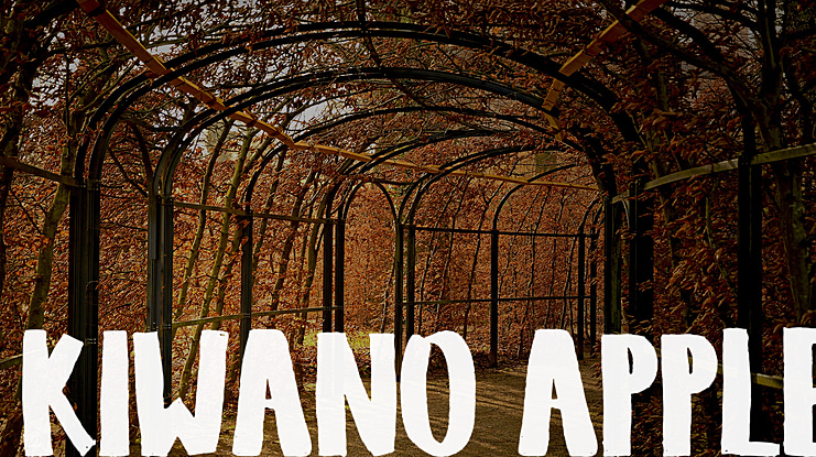 KIWANO APPLE Font
