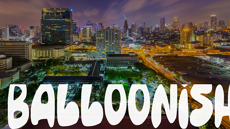 Balloonish Font