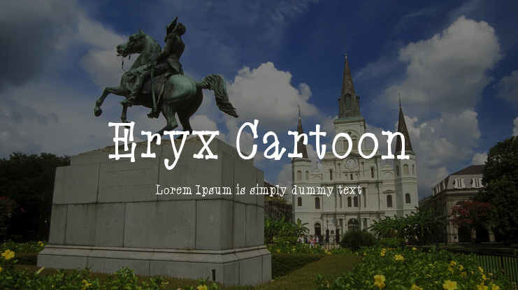 Eryx Cartoon Font