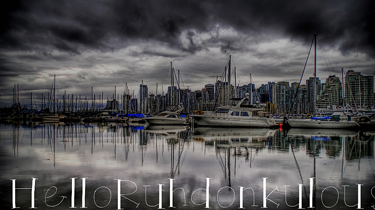 HelloRuhdonkulous Font