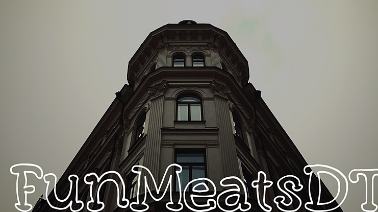 FunMeatsDT Font