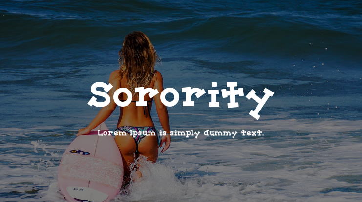 Sorority Font