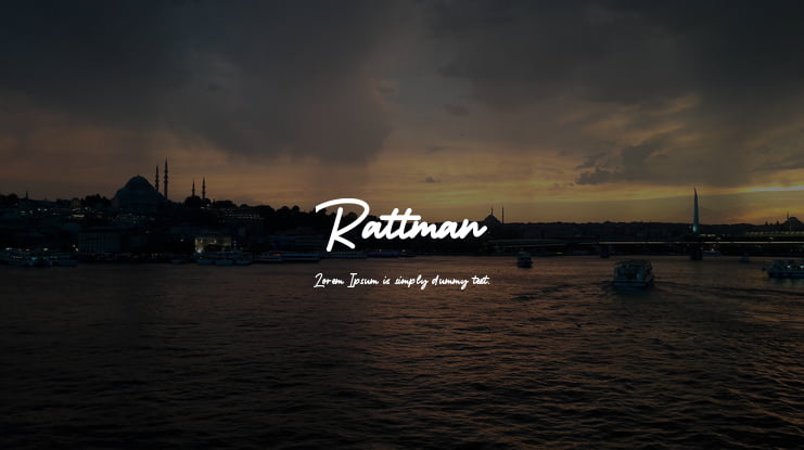 Rattman Font