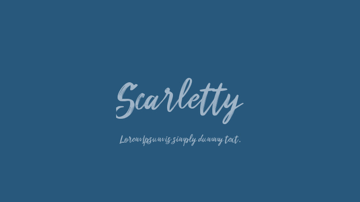 Scarletty Font