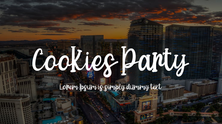 Cookies Party Font