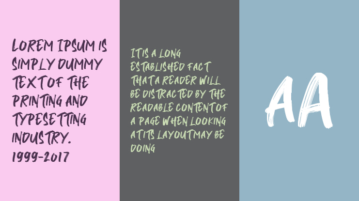 Breaker The Brush Font