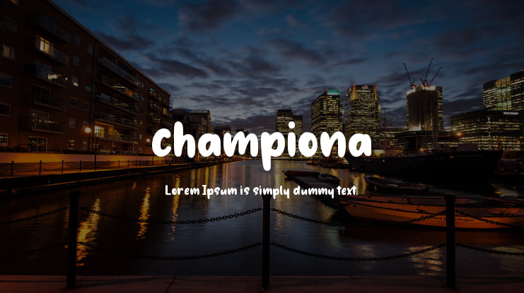 championa Font