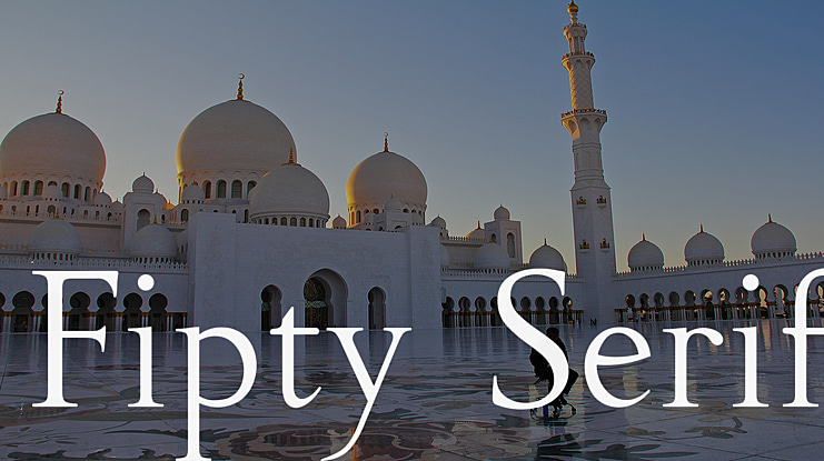 Fipty Serif Font