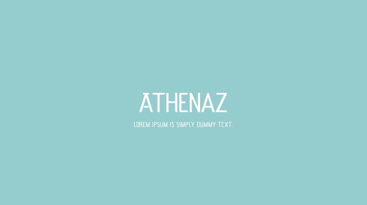 Athenaz Font
