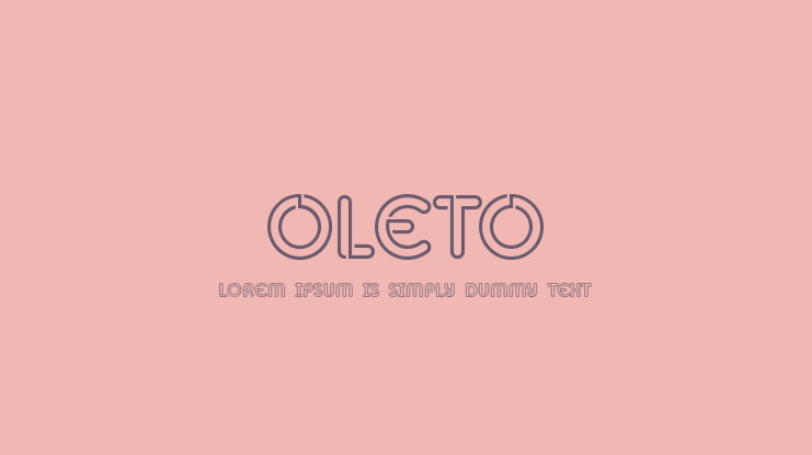 Oleto Font