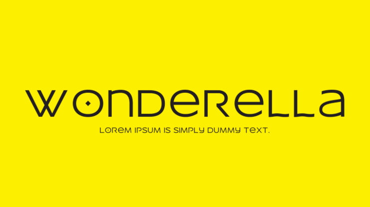 wonderella Font