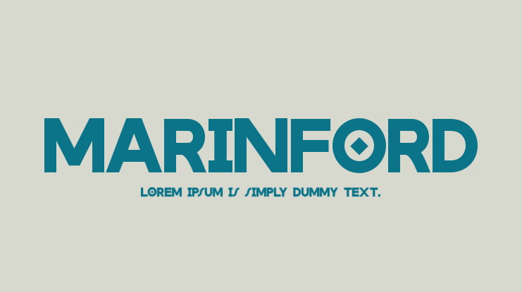 marinford Font