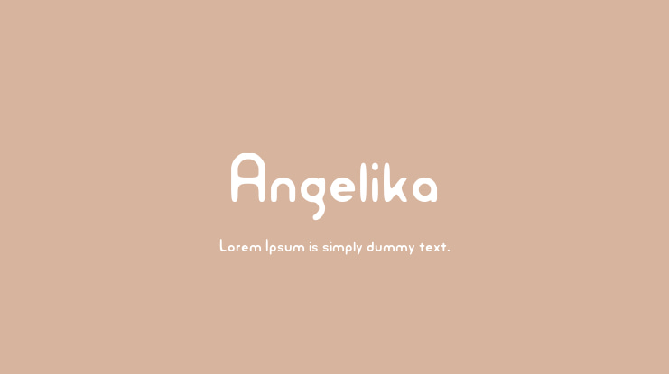 Angelika Font
