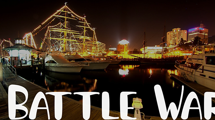 Battle War Font