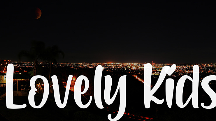 Lovely Kids Font