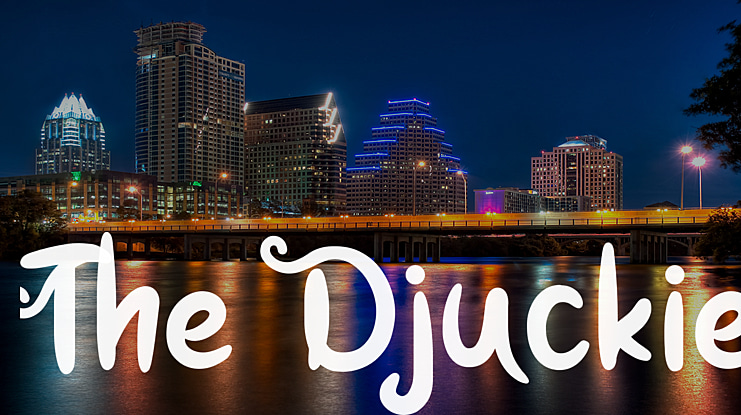 The Djuckie Font